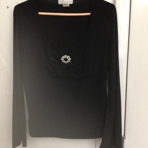 Dress Barn long sleeve top size XL